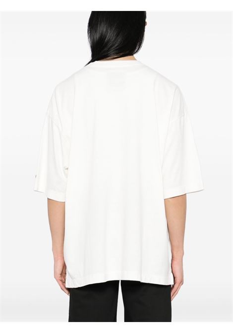 smily face printed tee man white MAISON MIHARA YASUHIRO | J14TS782WHITE